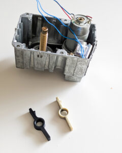 Land Roveri käigu valimise mooduli detail