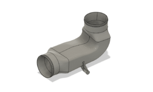 BMW mootori õhutoru 3D mudel