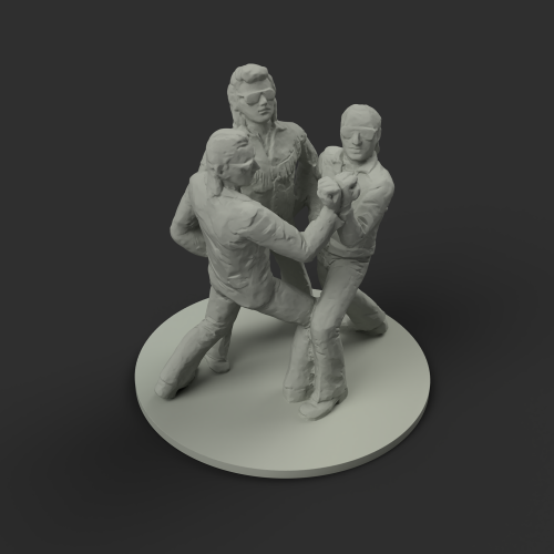 Scanned Statue Success