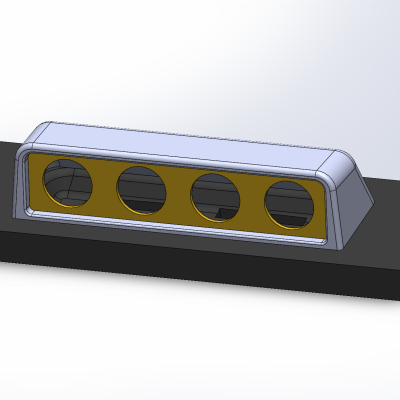 Lisanäidikute raami 3D mudel