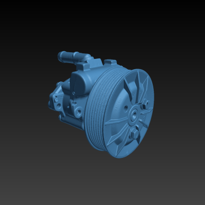 BMW 135 roolivõimupumba 3D skanneering