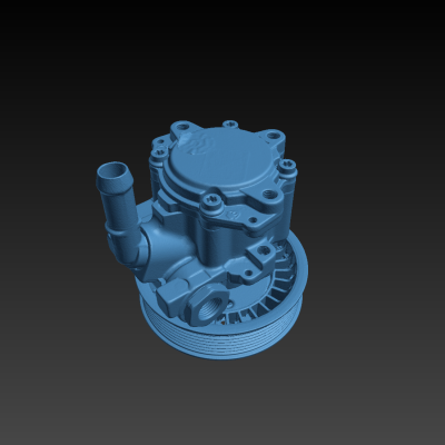 BMW 135 roolivõimupumba 3D skanneering